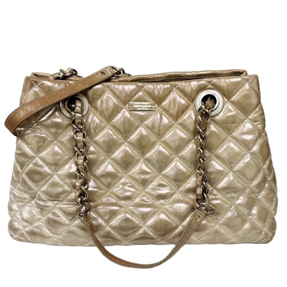 Kate Spade New York Gold Coast Maryanne Tote in Gold Metallic Leather - Picture 2 of 16